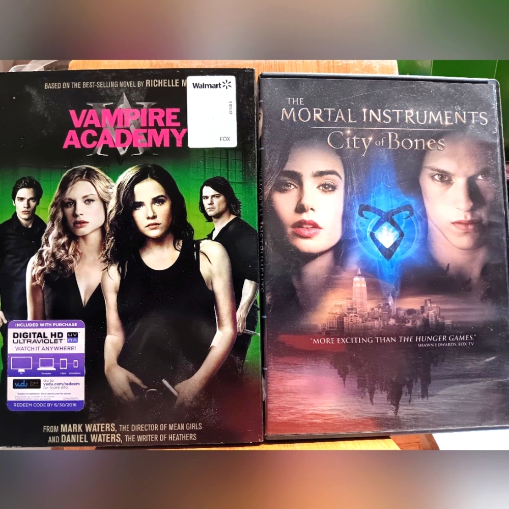 Movie Bundle DVD'S Vampires and Shadowhunters